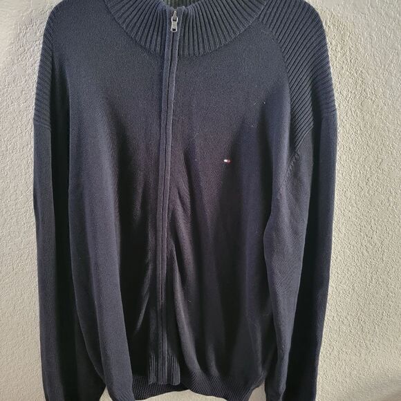 Tommy hilfiger zip up cardigan - Picture 1 of 3
